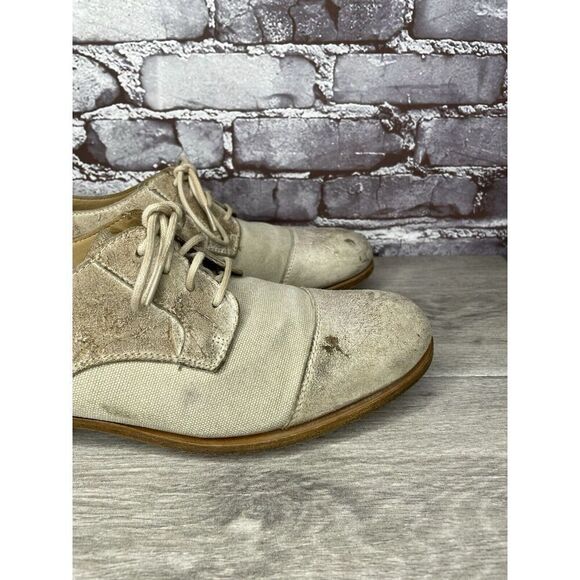 Rockport Adiprene Light Taupe Leather Cap Toe Oxfords Lace Shoes Men Sz 8.5M  US - Picture 4 of 16